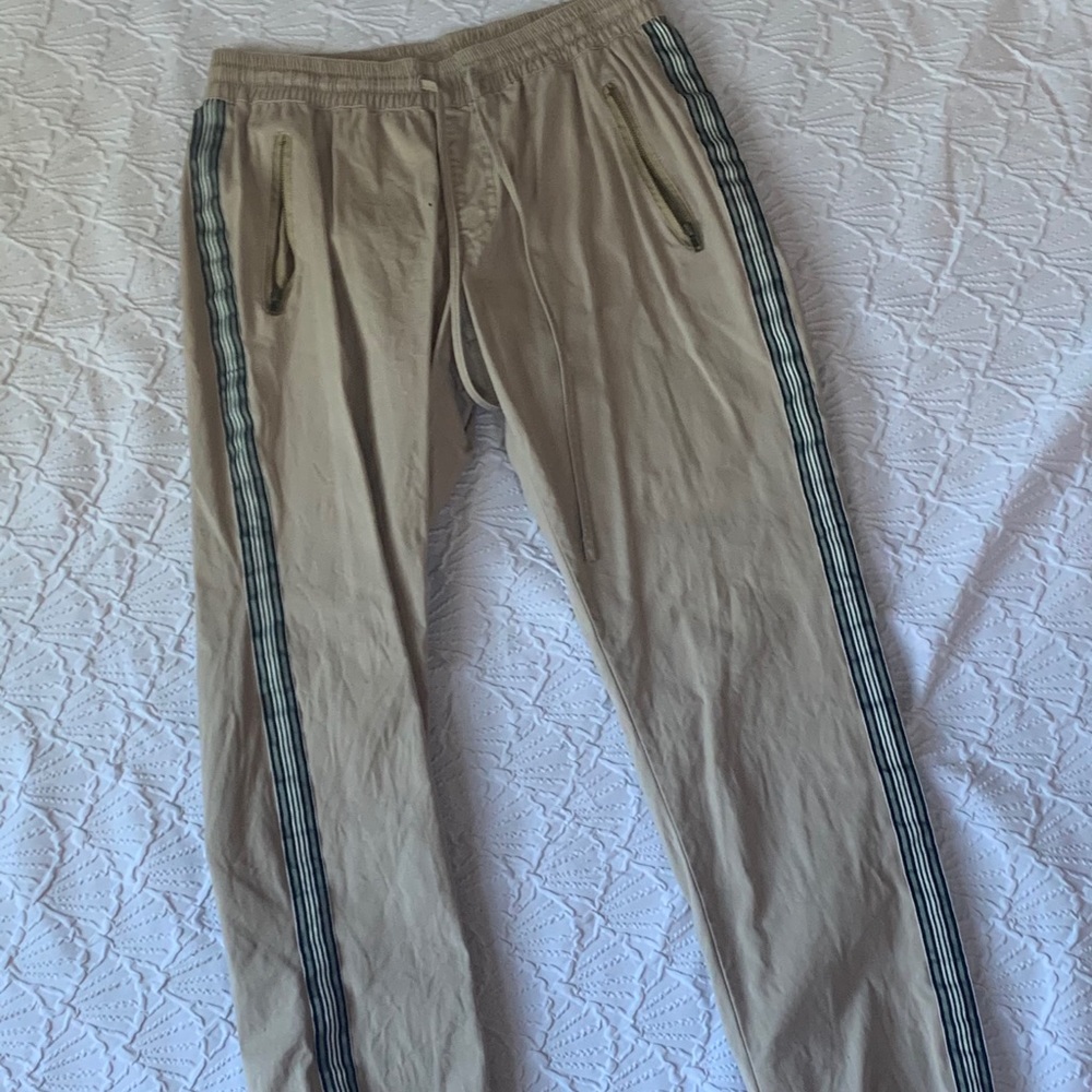 Tan jogger pants